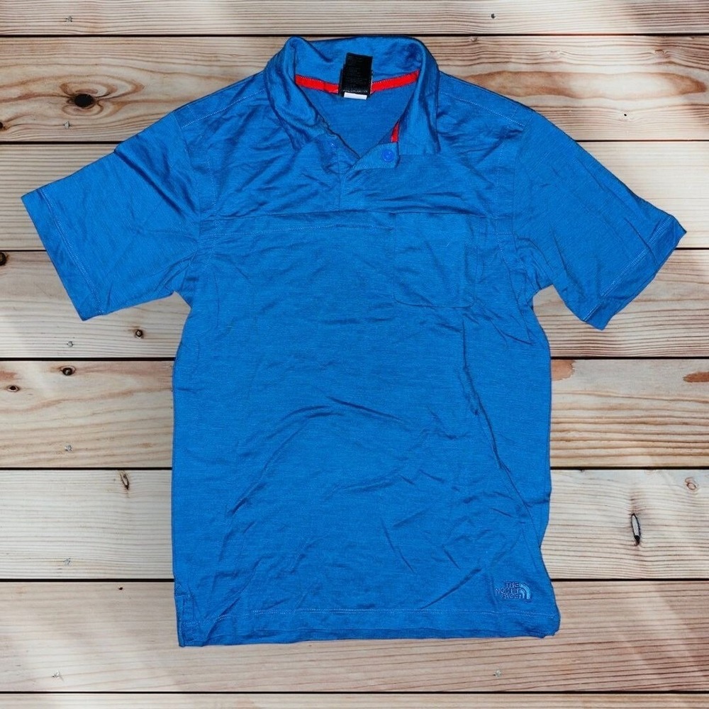 B1 The North Face Polo shirt men's small blue